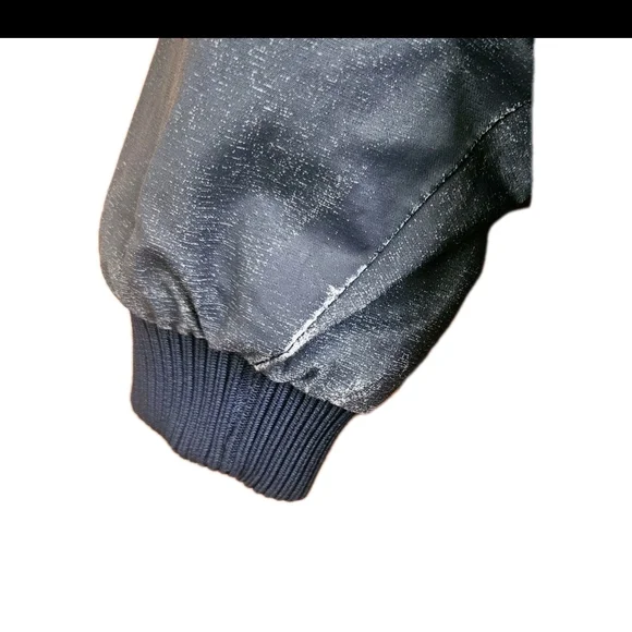 Majestic Kids Yankees Vintage Bomber Jacket - Black and Red - Picture 5 of 8